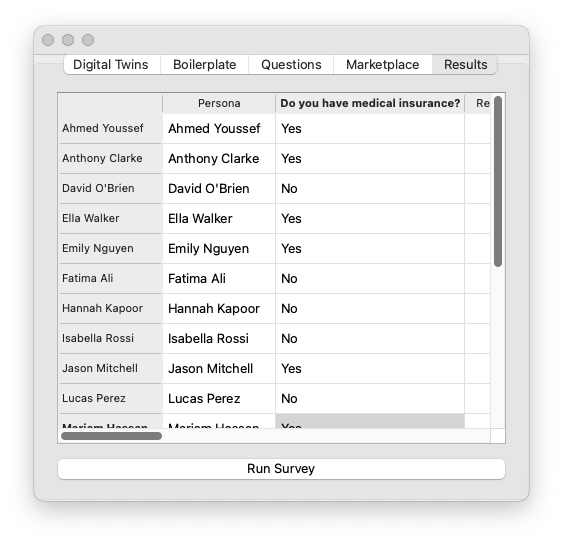 Answers screenshot